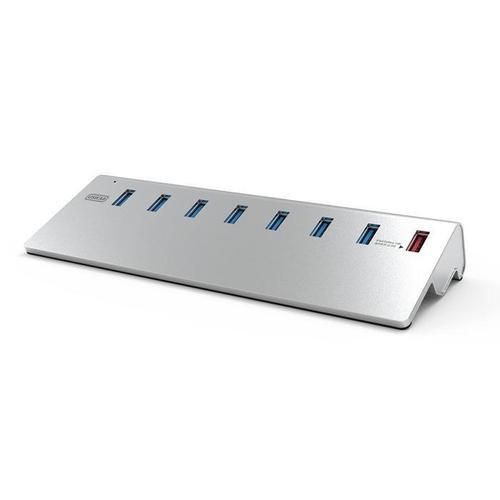 셀러허브 [JHL76201_51BD]USB3.0 8포트 스탠드형 퀵차지 노트북