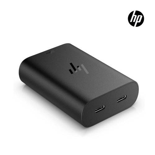 HP(휴렛팩커드) HP USB-C GaN 65W 노트북 어댑터 600Q8UT 노트북 휴대폰을 동시 충전