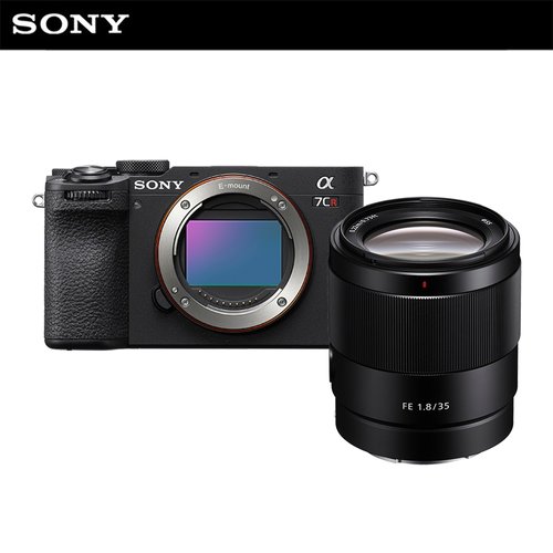 소니 카메라 A7CR BODY 블랙 + SEL35F18F 단렌즈 / 풀프레임 컴팩트 알파