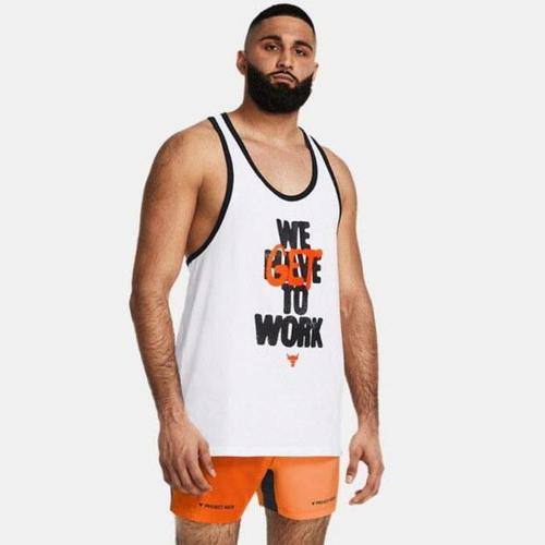 [언더아머]언더아머나시티 GQT 1383299-100 남성 프로젝트 락 겟 투 워크 슬리브리스