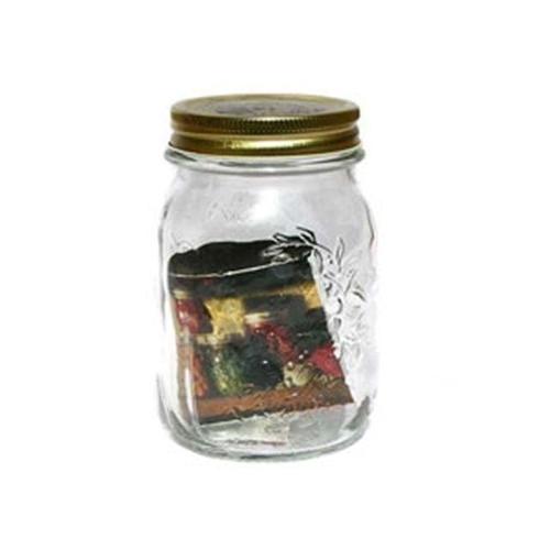 홈카페 식료 소스 유리병 이탈리아 깊은형 재료 잼 0.5L 밀폐