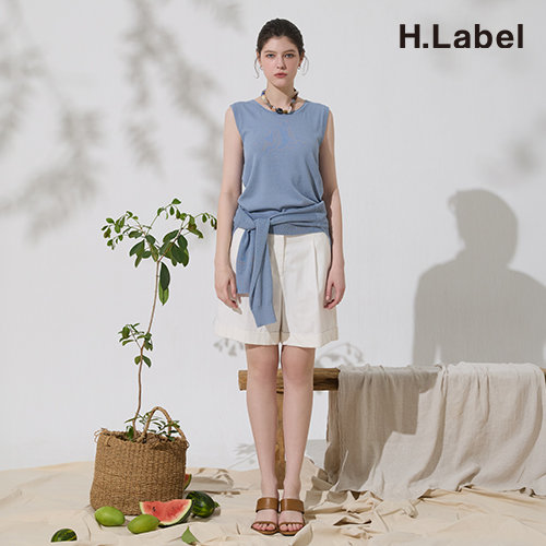 [최저가][H.LABEL] LINOIR 26SS 프렌치 린넨 블렌디드 니트탑 3종 2