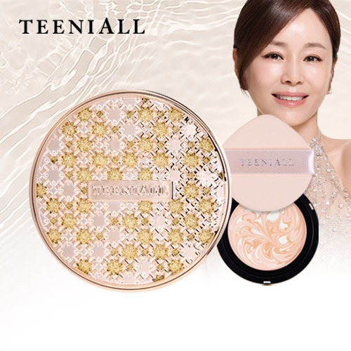 [26년 최신상/견미리팩트] 티니올 크리스탈 크리미 팩트 시즌2 (본품1+리필1)(오로라골드)