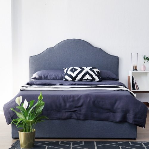 [베스트리빙]초이스111 깔판형 침대 Q (필로우탑매트포함)