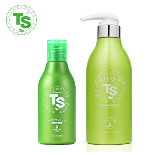 올리브TS트리트먼트500ml + 꼬꼬마 프리미엄TS샴푸100g 세트