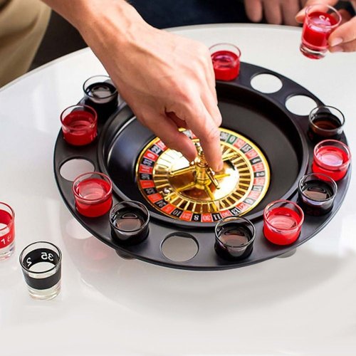 [BDM]사무실비품 카지노 룰렛샷 16잔 술자리 복불복게임 내기 문구사무용품