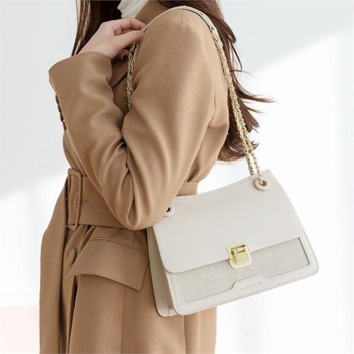 [라일리] Rly 여성 숄더백 스퀘어 클랙시 디자인 트렌디 스타일