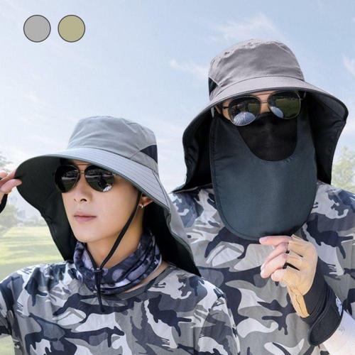 자외선 차단 챙모자 농업용 등산용 뒷목 가리개 WFNT1P3