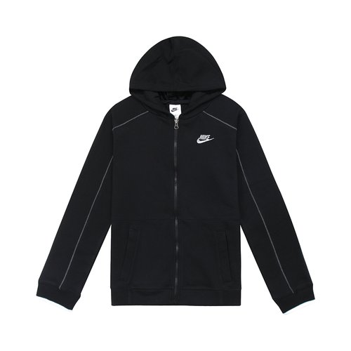 나이키 나이키 키즈 NSW 앰플리파이 주니어 아동 기모 후드집업 블랙 DQ9079-010
