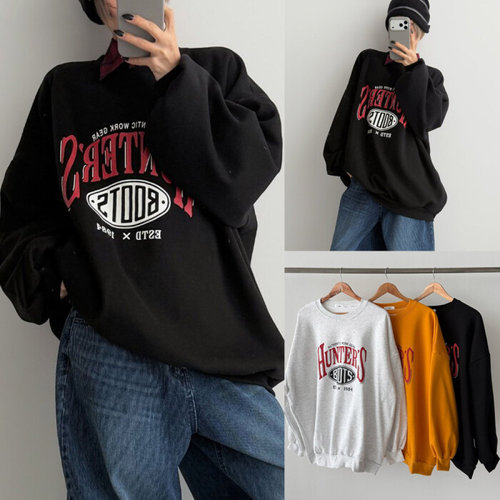 브리치협력사 나야홍 / 위쉬몰 NM 헌터스기모박시맨투맨(V841H512) 빅사이즈