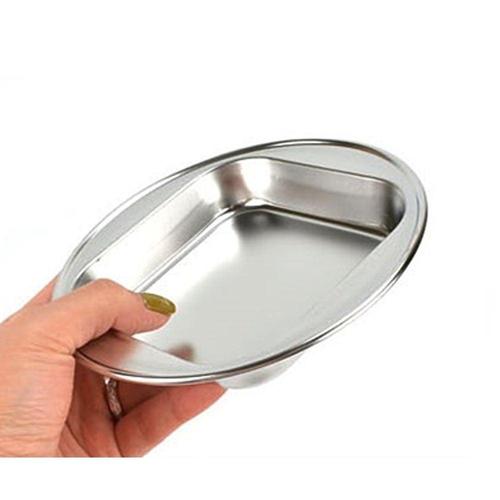 bns 깔끔하고 실용적인 1구 스텐 간식접시 원형 WFLB6LF