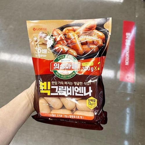 [에이알비티]롯데 의성마늘 빅그릴 비엔나 300g x 2개 tx801323 (41361099)