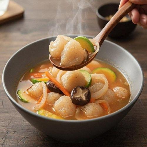 한화갤러리아㈜ 갤러리아_[더 깊은 맛] 국내산 감자로 만든 감자옹심이 2kg (스프포함/멸