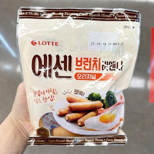 [에이알비티]롯데 에센 브런치 비엔나 오리지널 180g tx801321 (41361101)
