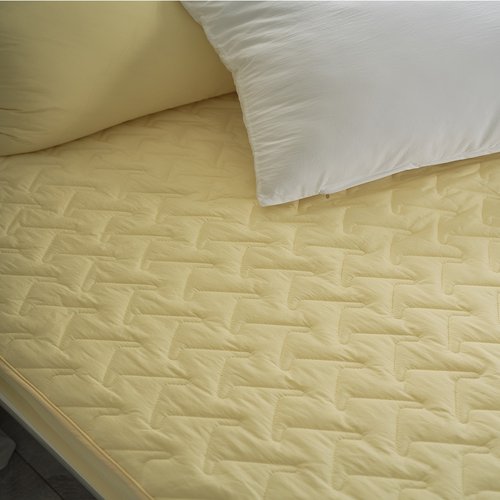 레아 마이크로워싱 알러지케어 누빔매트커버 킹K 레몬