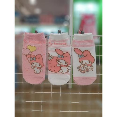 셀러허브 디즈니 세이브존01 디즈니 마이멜로디 아동단목양말3매세트5호 TD5YU60268