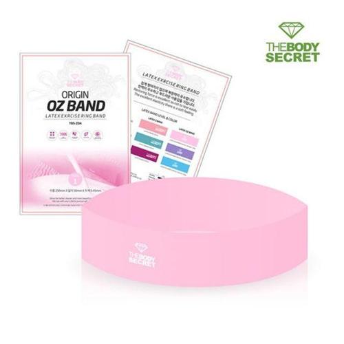 더바디 라텍스밴드 OZ밴드 0.45mm 요가 헬스 스트레칭 (WC990CE)