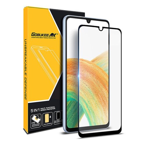 (주)악동모바일 삼성 갤럭시 A33 A32 A31 호환 자급제폰 풀점착 풀커버 강화유리 액정 보호필름