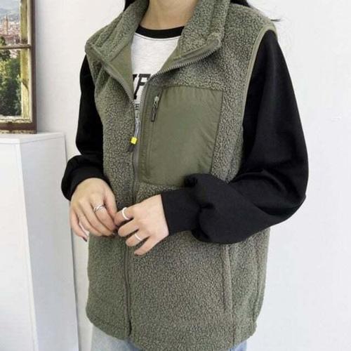 기타제조사 [셀럽하우스]여성 FILZ2667 방한 플리츠 스타일 조끼 간절기 가을 겨울 직장