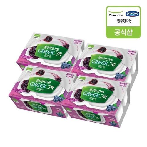 [풀무원][풀무원 다논] 그릭 콩포트 블루베리 (140gX2입)X4개_16145190_587757