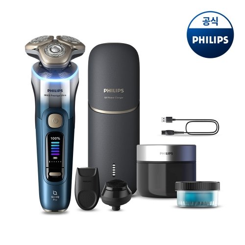 PHILIPS 필립스 i9000 프레스티지 울트라 Day&Night 에디션 전기면도기 그라디언트 세리스 XP9406/65