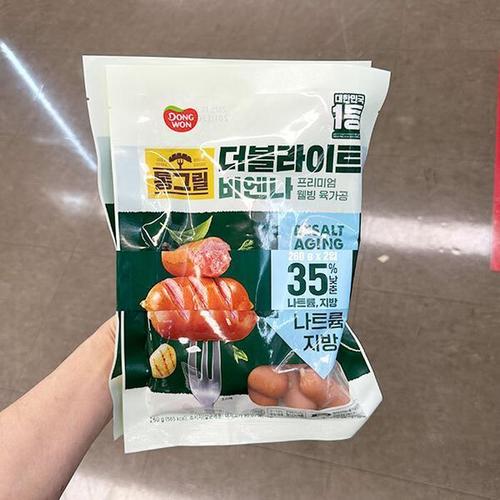 [에이알비티]동원 통 그릴 더블라이트 비엔나 260g x 2개 tx801338 (41361084)