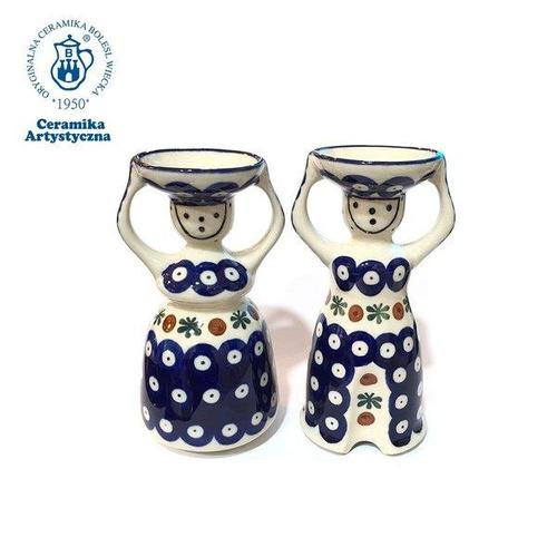 한화갤러리아㈜ 갤러리아_아티스티나 폴란드 인형촛대A 2p(남1p+여1p) /캔들촛대/장식용촛