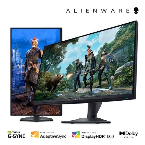 [단독특가 당일출고] 재고보유 DELL 델 게이밍모니터 에일리언웨어 AW2725QF 27형 IPS 4K FHD 360Hz 0.5ms