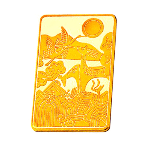 골드바닷컴  순금 십장생 골드바 3.75g GB78