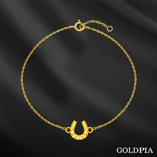 ★2월 혜택★ [골드피아] 24K 순금 컷팅 홀스 팔찌