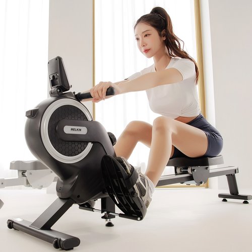 멜킨 로잉머신 가정용 노젓기 스컬 조정머신 실내 유산소 근력 마그네틱 전신 홈트 운동기구 직접설치