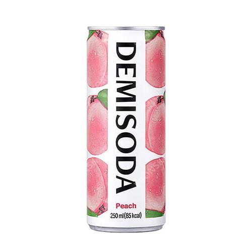 [데미소다]동아오츠카 데미소다 복숭아 250ml X 30캔/피치 탄산음료 (11747230)