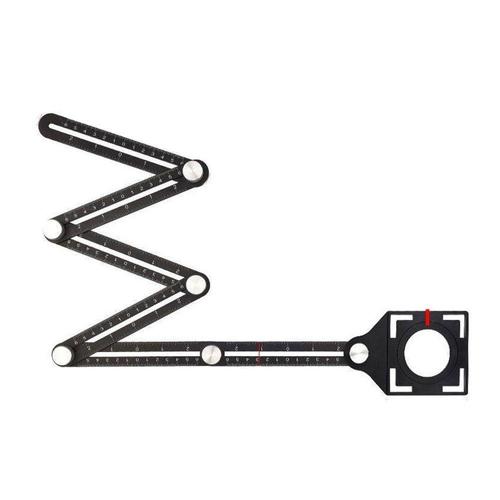 타일시공 타일모서리자 원형자 6원형자 각도측정자 모서리조각 WFKC50S