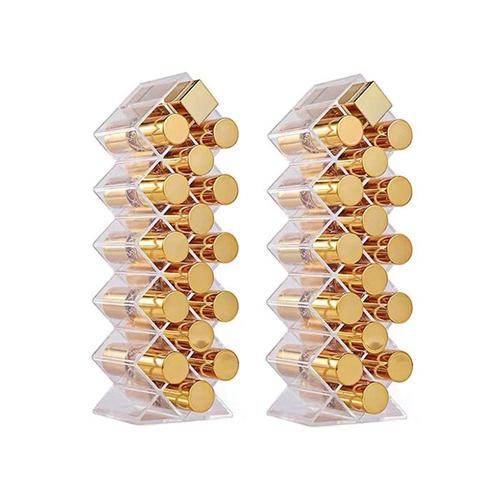 에이치플러스몰 립스틱 꽂이 정리함 1+1 진열대 메이크업 거치대 (WCED451)