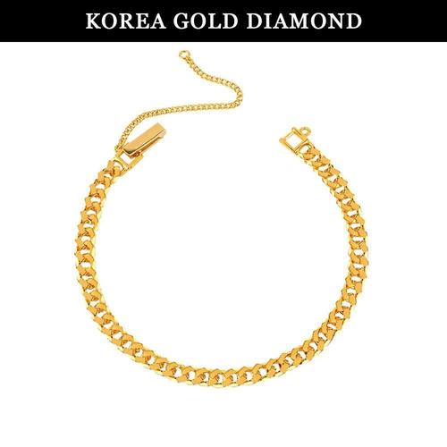 갤러리아_순금 팔찌 24K 여자 금팔찌 팔각 체인 11.25g