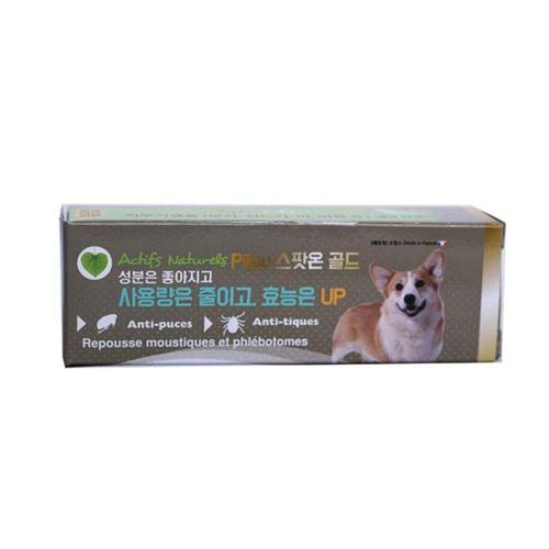 중형견 스팟온 기생충 예방약 골드 필루 WFL3A0K