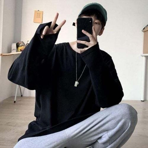 기타제조사 [셀럽하우스]베이직 RYUO6884 남여 데일리 티셔츠 긴팔 클래식 데일리 라운