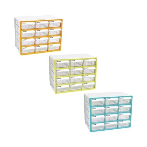 스마트서랍식수납함 12단 14041 368x235x285mm (WF75206)