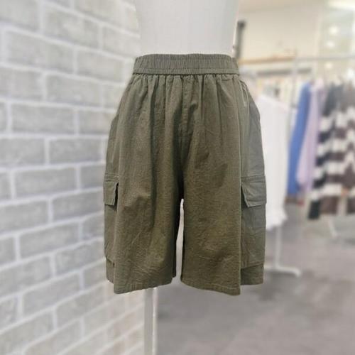 [레코브]LC31F6PS501X_아웃 포켓 밴딩 숏 팬츠