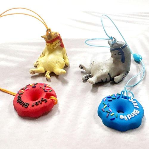 BDM 골프선물 만취냥 도넛링 골프티걸이 4개 골프티꽂이