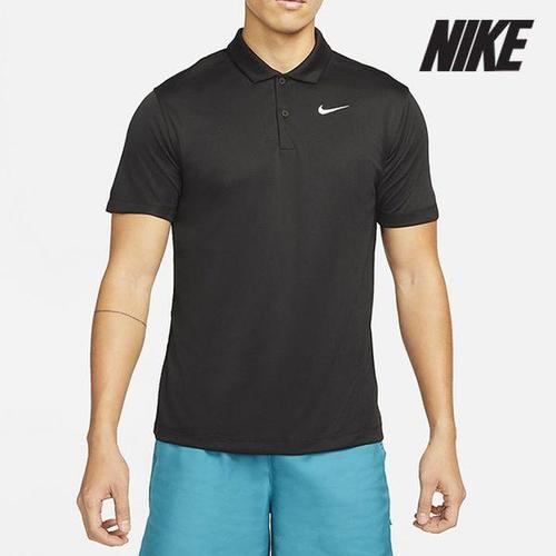 [나이키]반팔티 /Y1- DH0858-010 / 코트 드라이 핏 솔리드 테니스 반팔 폴로