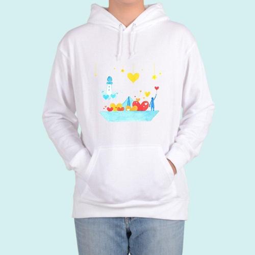 후드티 전색상 우리 함께 살아가요 t 디자인티셔츠 WFG3WIO