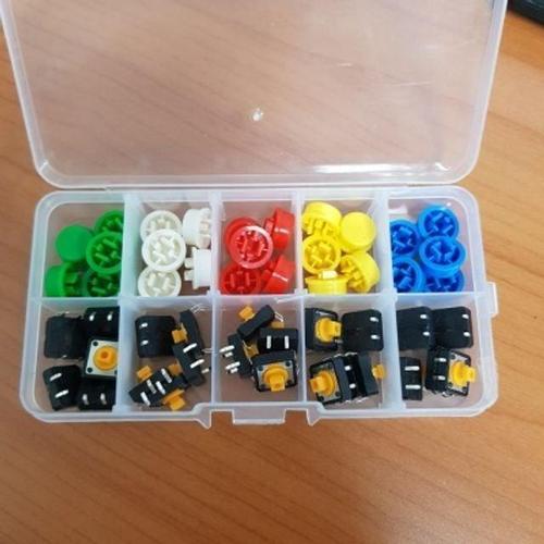 택트스위치캡 버튼캡 세트 택트스위치세트 버튼캡케이스 WFIU05C