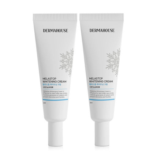 더마하우스 멜라스톱화이트닝 크림 30ml 2개/미백기능성/잡티관리/칙칙한피부