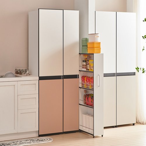 동서가구OEM 동서가구 로아스 슬라이드 틈새 수납장 (소) DF923515