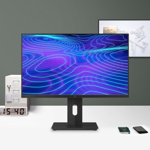 주연테크 V24FM-T 24형 터치 모니터 사무용 인터넷강의 온라인수업 피벗 (일반)