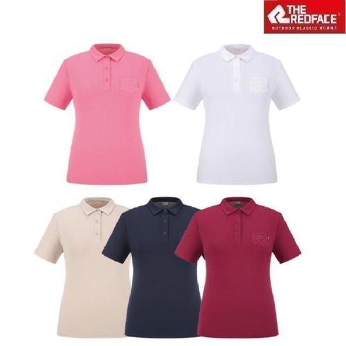 [레드페이스]레드페이스 HC22 BM써플셔츠칼라하프우먼티셔츠 REWFTSMBE350 (33042678)