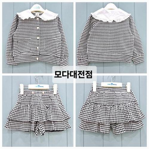 [리틀밥독]바비디부ㅡW프리티큐롯SET  H251MJK02MPT03BK_DJ