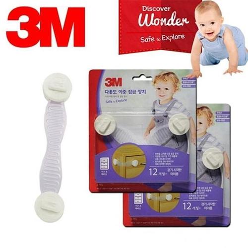 [QN959575_55]문열림방지 이중잠금 도어락 쓰리엠 3M 4P