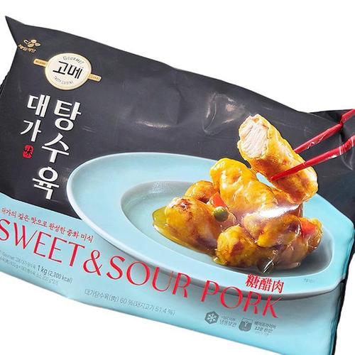 셀러허브 고메 대가 탕수육 1kg x 1개 아이스박스포장 ee68584